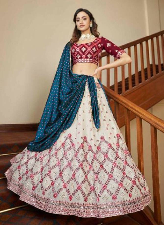 Bridesmaid Vol 16 Semi Stitched Bridal Wear Wholesale Lehenga Choli Collection